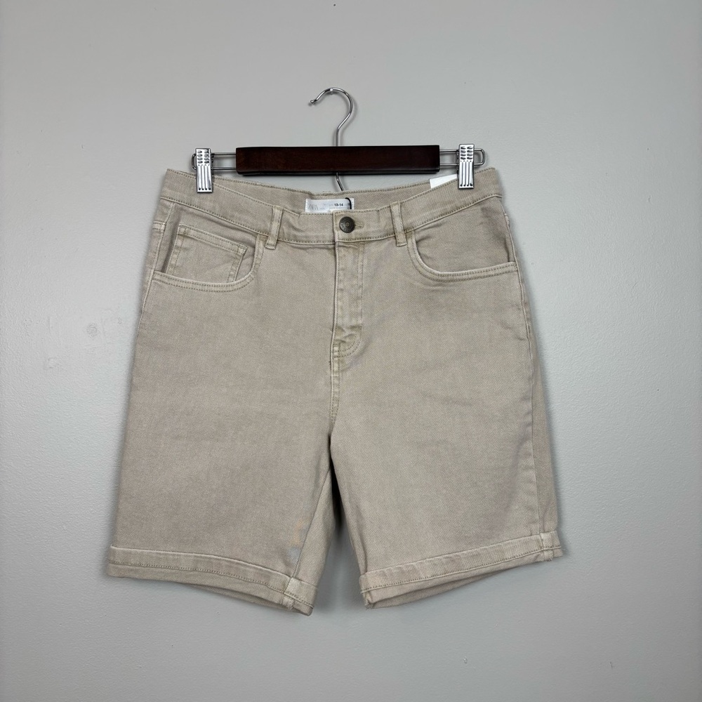 Zara Bermuda Shorts Girls 13-14‎ Beige